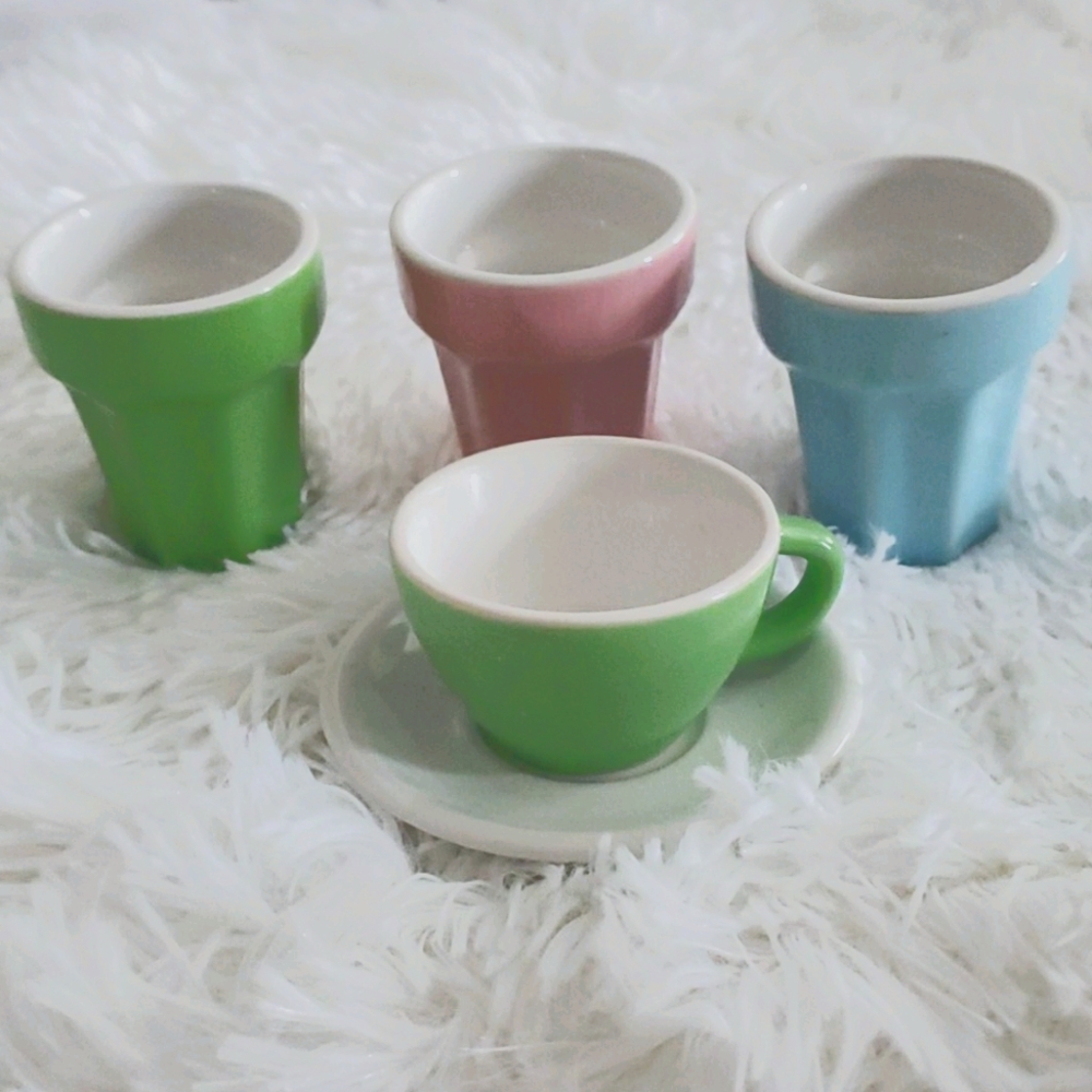 ADORABLE ceramic kids dishes